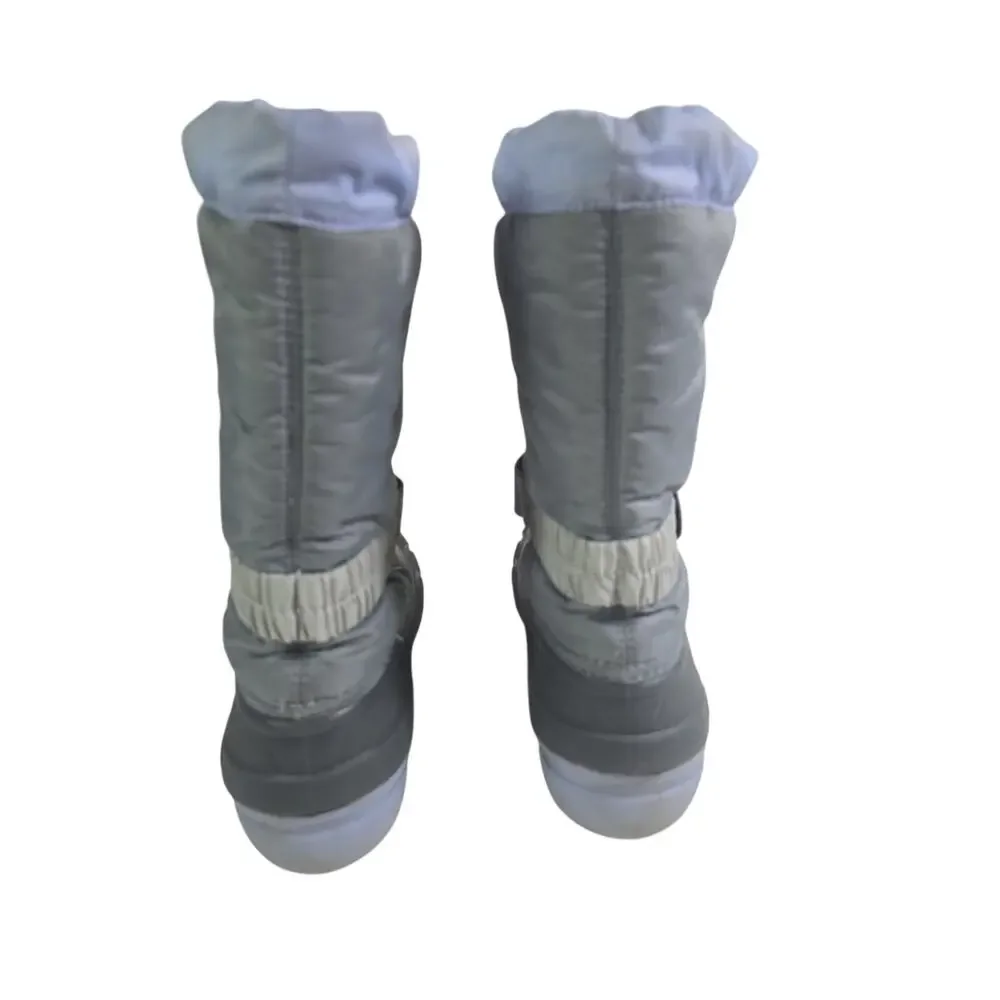 Sorel Flurry TP Girls 4 Blue Waterproof Insulated Winter Snow Ski Boots 1810-540